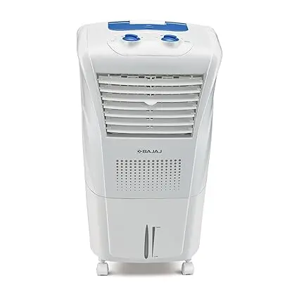 Bajaj Frio New 23L Personal Air Cooler 23L | Mini Cooler | Inverter Compatability | 20Ft Powerful Air Throw | Ice Chamber |【White】